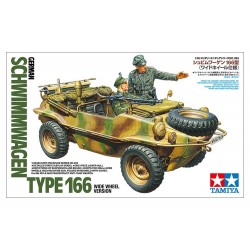 German Schwimmwagen Type 166 Wide Wheel Version. Escala 1:35. Marca Tamiya. Ref: 35393.