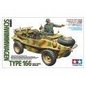 German Schwimmwagen Type 166 Wide Wheel Version. Escala 1:35. Marca Tamiya. Ref: 35393.
