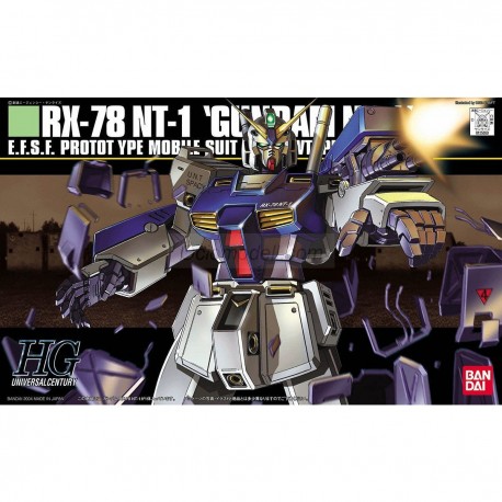 HGUC GUNDAM NT-1. Escala 1/144. Marca Bandai. Ref: 17015.