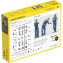 Mecánicos figuras, Car Mechanics II Starter Kit. Escala 1:24. Marca Heller. Ref: 58756.
