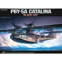 Hidroavión de rescate USN PBY-5A Catalina ( Black Cat ). Escala 1:72. Marca Academy. Ref: 12487.