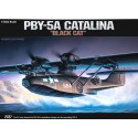 Hidroavión de rescate USN PBY-5A Catalina ( Black Cat ). Escala 1:72. Marca Academy. Ref: 12487.