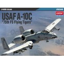 Avión de ataque USAF A-10C '75th FS Flying Tigers'. Escala 1:48. Marca Academy. Ref: 12348.