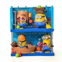 Caja Sorpresa Series Minions 01, PreCOOL. Altura 4 a 7.5cm. Marca BLOKEES. Ref: 74839.