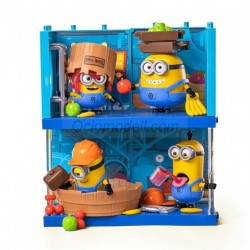 Caja Sorpresa Series Minions 01, PreCOOL. Altura 4 a 7.5cm. Marca BLOKEES. Ref: 74839.