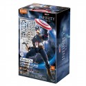 Figura Champion Class Marvel Infinity Saga: Capitán América, 13cm. Marca BLOKEES. Ref: 81115.