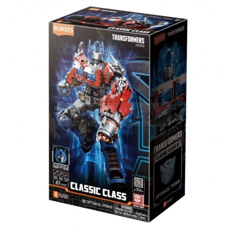 Figura Classic Class Transformers 01: Optimus Prime (Light-Up Eyes). 13cm. Marca BLOKEES. Ref: 71141.