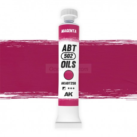Oleo magenta. Marca Abteilung. Ref: AKABT250.