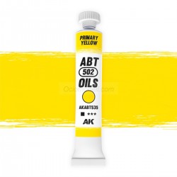 Oleo AMARILLO PRIMARIO, Primary Yellow. Marca Abteilung. Ref: AKABT535.