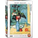 Puzzle Florero azul, Blue Vase, Cezanne 1000 pz. Marca Eurographics. Ref: 6000-3802.