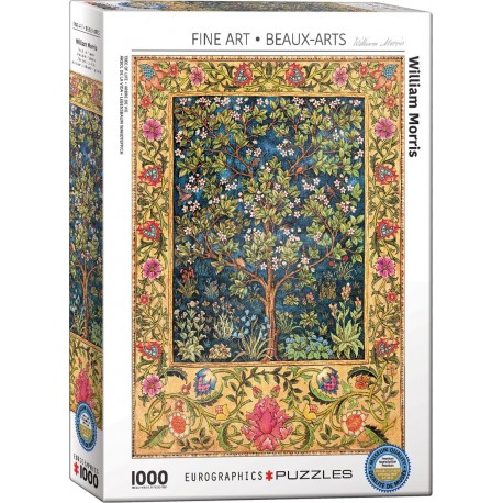 Puzzle Tree of Life, ärbol de la vida, 1000 pz. Marca Eurographics. Ref: 6000-5609.