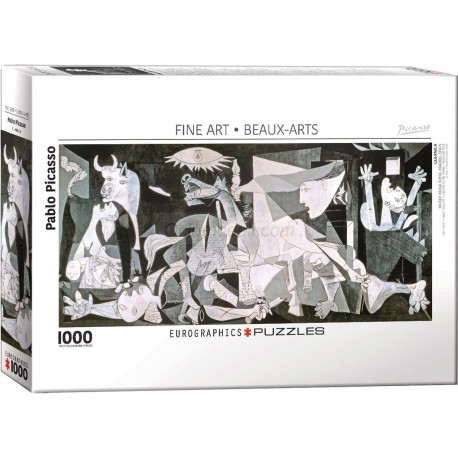Puzzle Cuadro Guernica, 1000 pz. Marca Eurographics. Ref: 6015-5906.