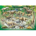 Puzzle Historia Natural de los Dinosaurios, 100 pz. +5 años. Marca Eurographics. Ref: 6100-0098.