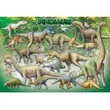 Puzzle Historia Natural de los Dinosaurios, 100 pz. +5 años. Marca Eurographics. Ref: 6100-0098.