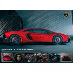 Puzzle Lamborghini Aventador 750-4 SV, 1000 pz. Marca Eurographics. Ref: 6000-0871.