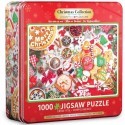 Puzzle Mesa de Navidad,caja Lata, 1000 pz. Marca Eurographics. Ref: 8051-5623.