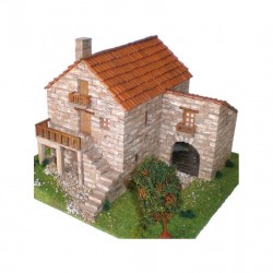 Cuit maqueta de ladrillos,Casa Gallega. 1:87. Marca Cuit. Ref: 453510.