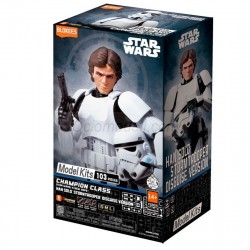 Figura Champion Class Star Wars: Han Solo Stormtrooper, 13cm. Marca BLOKEES. Ref: 75803.