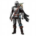 Figura Champion Class Star Wars 05: Mandalorian & Grogu, 13cm. Marca BLOKEES. Ref: 75805.