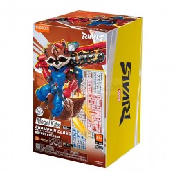 Figura Champion Class Marvel Rivals: Rocket Racoon, 13cm. Marca BLOKEES. Ref: 81120.