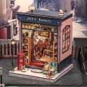Ensamblar y fácil montaje Book Nook Librería "Jack's Bookery" con 330 pzs. Marca CUTEBEE. Ref: CWGA209.
