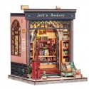 Ensamblar y fácil montaje Book Nook Librería "Jack's Bookery" con 330 pzs. Marca CUTEBEE. Ref: CWGA209.
