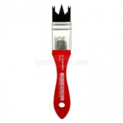 Pincel texturizador (forma de corona) 25 mm ancho. Marca Dismoer. Ref: 29212.