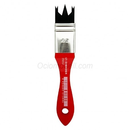 Pincel texturizador (forma de corona) 25 mm ancho. Marca Dismoer. Ref: 29212.