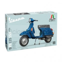 Moto Vespa PX 125/150 1978. Esca 1:9. Marca Italeri. Ref: 4645.