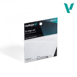 Set de juntas de precisión para el Aerógrafo Profinish. Marca Vallejo. Ref: 90022.