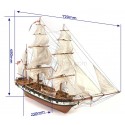 Maqueta Barco HMS BEAGLE. Escala 1:60. Marca oCcre. Ref: 12005.