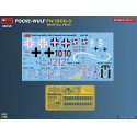MAQUETA AVIÓN FOCKE-WULF FW 190D-9. MIMETALL PROD. ADVANCED KIT. Escala 1:48. Marca Miniart. Ref: 48048.