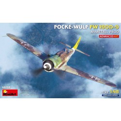MAQUETA AVIÓN FOCKE-WULF FW 190D-9. MIMETALL PROD. ADVANCED KIT. Escala 1:48. Marca Miniart. Ref: 48048.