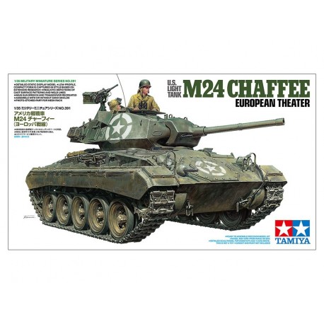 Tanque maqueta U.S. Light Tank M24 Chaffee European Theater. NEW. Escala 1:35. Marca Tamiya. Ref: 35391.