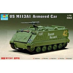 Tanque Maqueta para montar,US M 113A1 Armored Car. Escala 1:72. Marca Trumpeter. Ref: 07238.