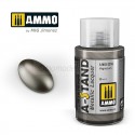 A-STAND Laca Metalizada Magnesio. Bote de 30 ml. Marca Ammo of Mig Jimenez. Ref: AMIG2310, 2310.