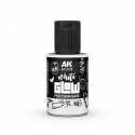 BASE BLANCA GLOW DE PRECISIÓN, de Enamel. Bote de 30 ml. Marca AK Interactive. Ref: AK12108.