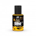 GLOW NARANJA CLARO FLUOR DE PRECISIÓN. Bote de 30 ml. Marca AK Interactive. Ref: AK12112.