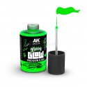 GLOW VERDE FLUOR DE PRECISIÓN. Bote de 30 ml. Marca AK Interactive. Ref: AK12114.