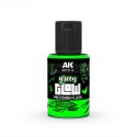 GLOW VERDE FLUOR DE PRECISIÓN. Bote de 30 ml. Marca AK Interactive. Ref: AK12114.