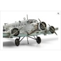 Avión trimotor de transporte militar y civil Junkers Ju52/3mg4e. Escala 1:72. Marca Airfix. Ref: A08022.