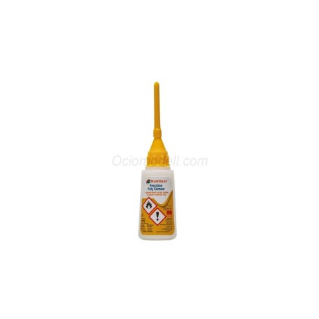 Adhesivo con Aguja, Precision Poly Cement. Bote 20ml. Marca Humbrol. Ref: AE2720.