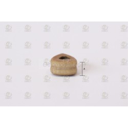 Vigotas con forma de corazón 6 mm, contiene 10 unds. Marca Amati. Ref: 4061.