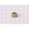 Vigotas con forma de corazón 6 mm, contiene 10 unds. Marca Amati. Ref: 4061.