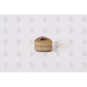Vigotas con forma de corazón 6 mm, contiene 10 unds. Marca Amati. Ref: 4061.