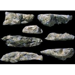 Molde de rocas para realizar en escayola o yeso, Ref: C1233.