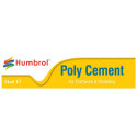 Pegamento Poly Cement. Tubo de 24 ml. Marca Humbrol. Ref: AE4422.