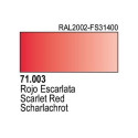 Acrilico Model Air Rojo Escarlata. Bote 17 ml. Marca Vallejo. Ref: 71.003.
