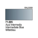 Acrilico Model Air Azul Intermedio. Bote 17 ml. Marca Vallejo. Ref: 71.005.