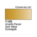 Acrilico Model Air Dunkelgelb RAL7028. Bote 18 ml. Marca Vallejo. Ref: 71.025.